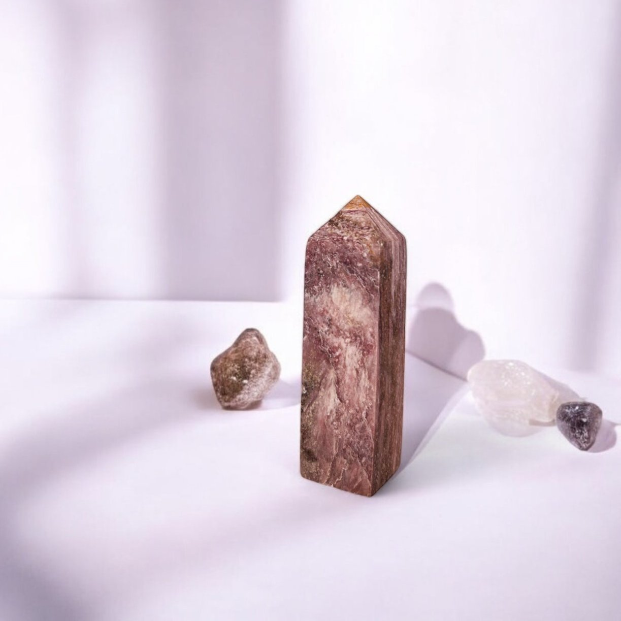 PINK MICA - Golden Earth Jewellery