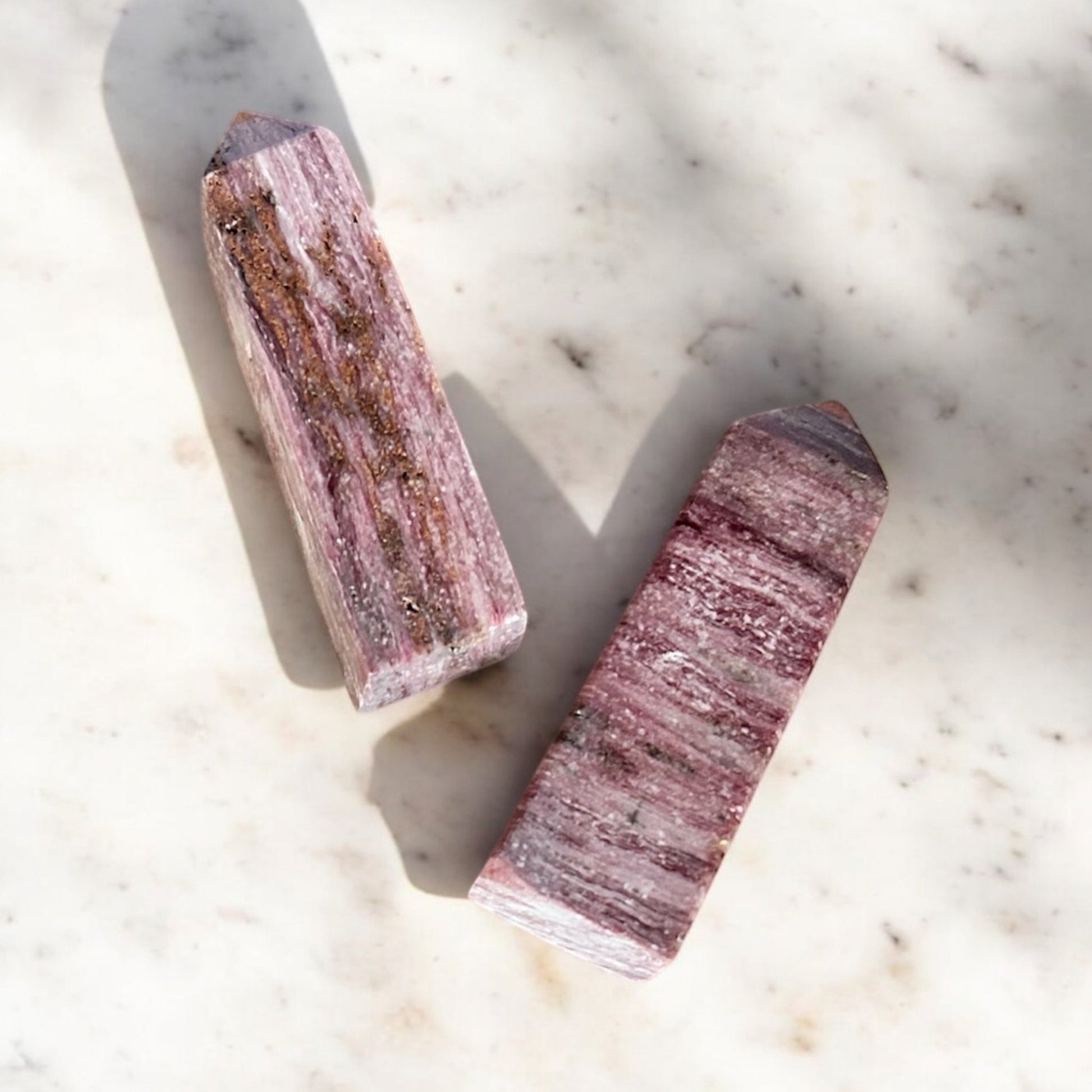 PINK MICA - Golden Earth Jewellery